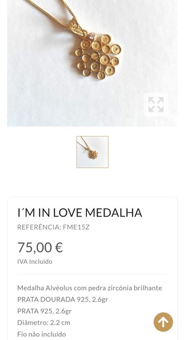 Medalha I'm in Love (Nova)