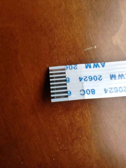 Flat ribbon cable 8p 0,5 10cm