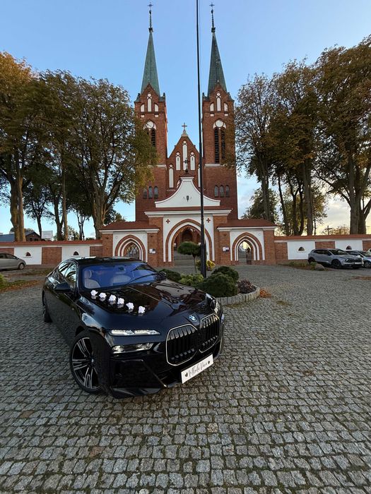 Auto do ślubu, Limuzyna do wynajęcia, BMW 7 Full Opcja, masaże etc.