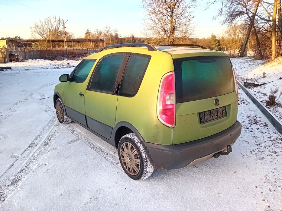 Skoda Roomster Scout 1.6 Mpi pełny serwis instalacja gazowa stargaz