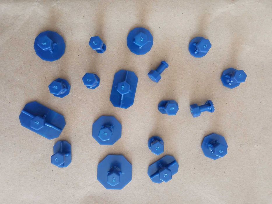 Набір рихтувальних клейових грибків Pdr без покраски