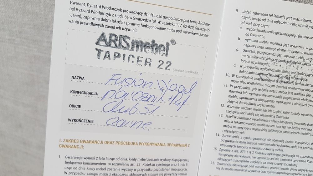 Narożnik Aris Fusion 280x280