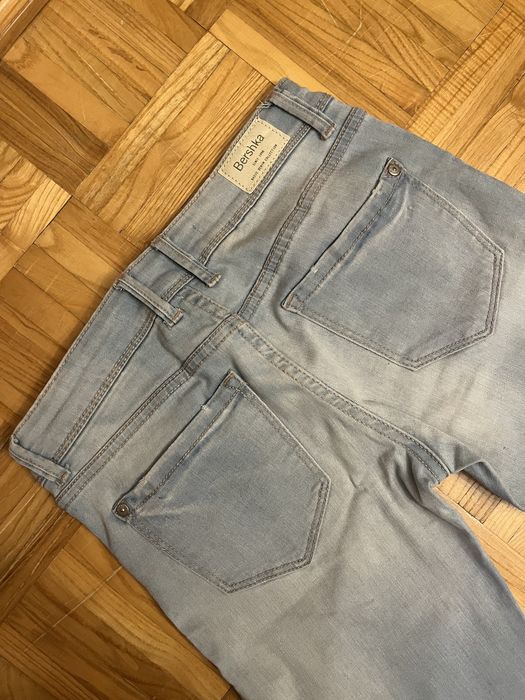 Spodnie jeansy skinny XS denim