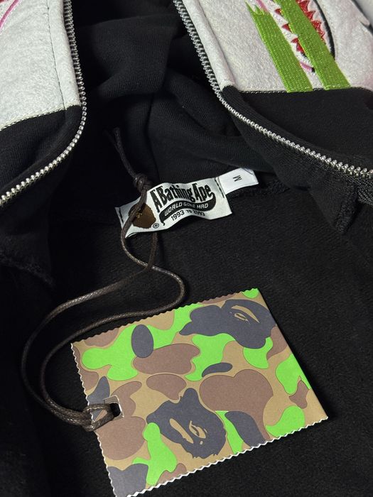 Худі BAPE City Camo Panda Full Zip Hoodie Black S-L: 2 499 грн