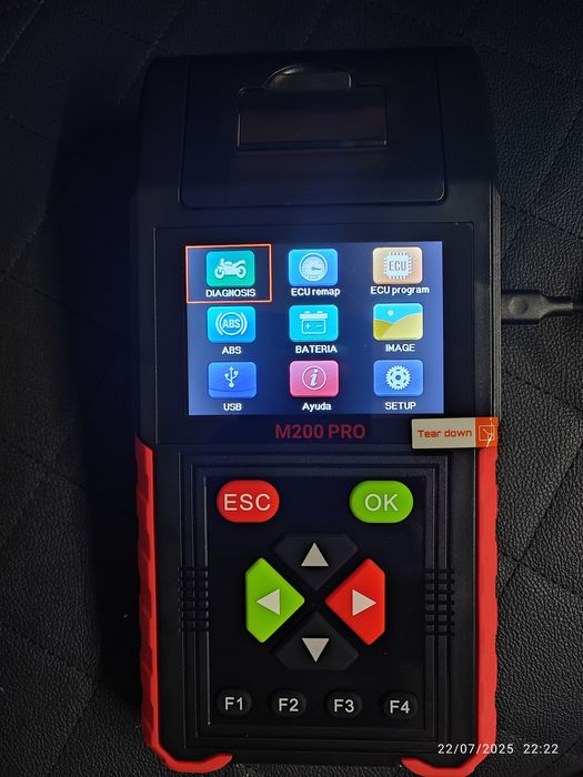 JDiag M 2000PRO, diagnóstico para motos