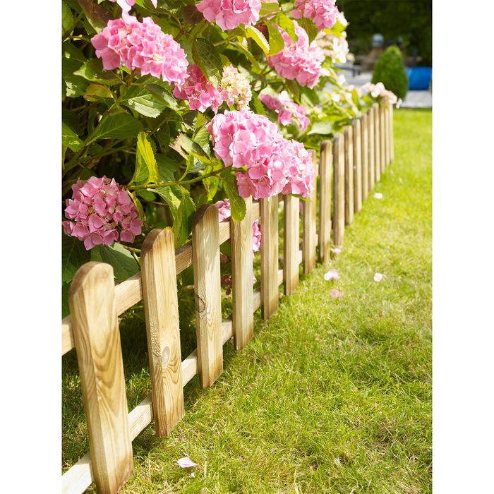 100 Cercas Panorama de 1 metro cada - Em Madeira Tratada