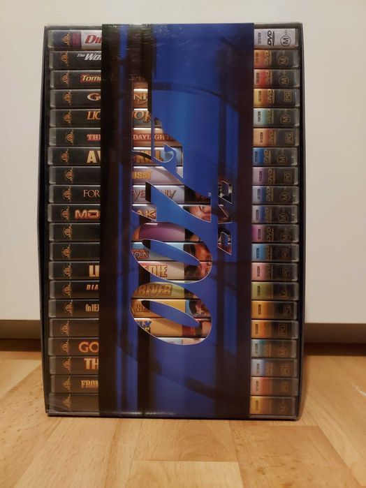 007 James Bond DVD 20 filmów Unikat