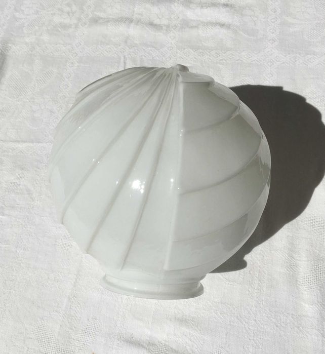 Globo Opalino de candeeiro antigo