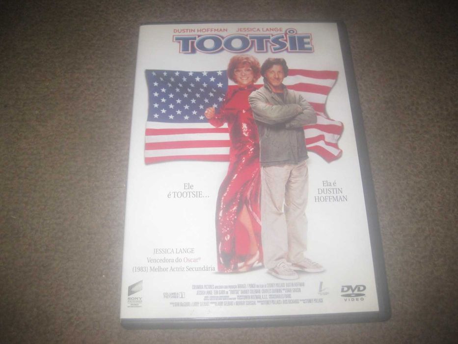 DVD "Tootsie" com Dustin Hoffman/Raro!