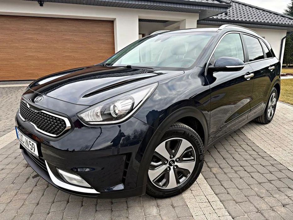 Kia Niro *Perfekt* 1.6 Hybryda benz.*105KM* Navi*Kamera*Półskóra*Automat*Bezwyp