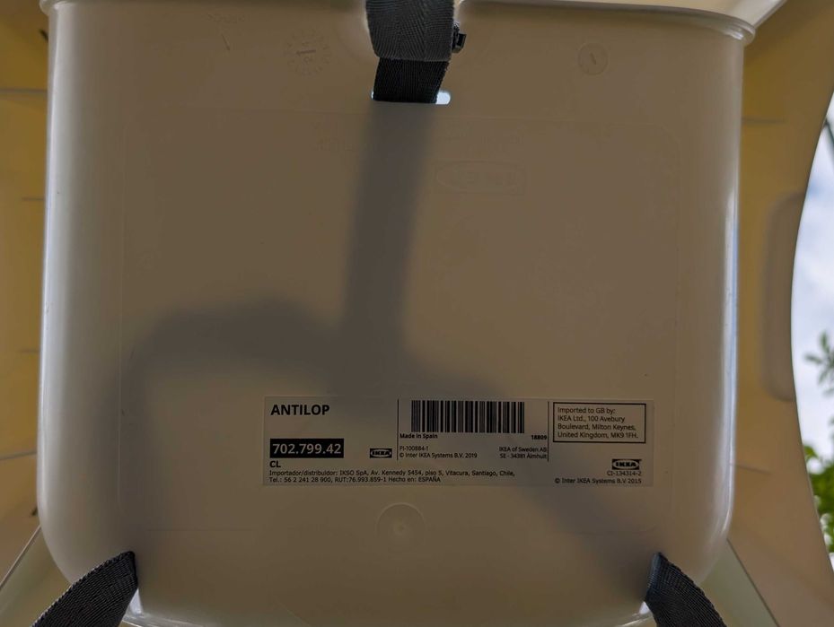 Cadeira Papa Refeição Bebé Criança Antilop Ikea