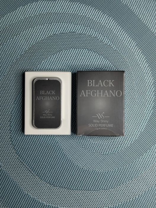 Тверді духи чоловічі Black Afghano