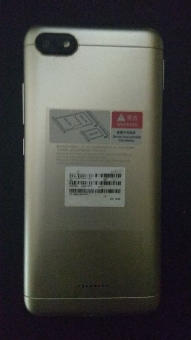ДОНОР! Xiaomi Redmi 6A 2/16GB Gold. На запчастини.