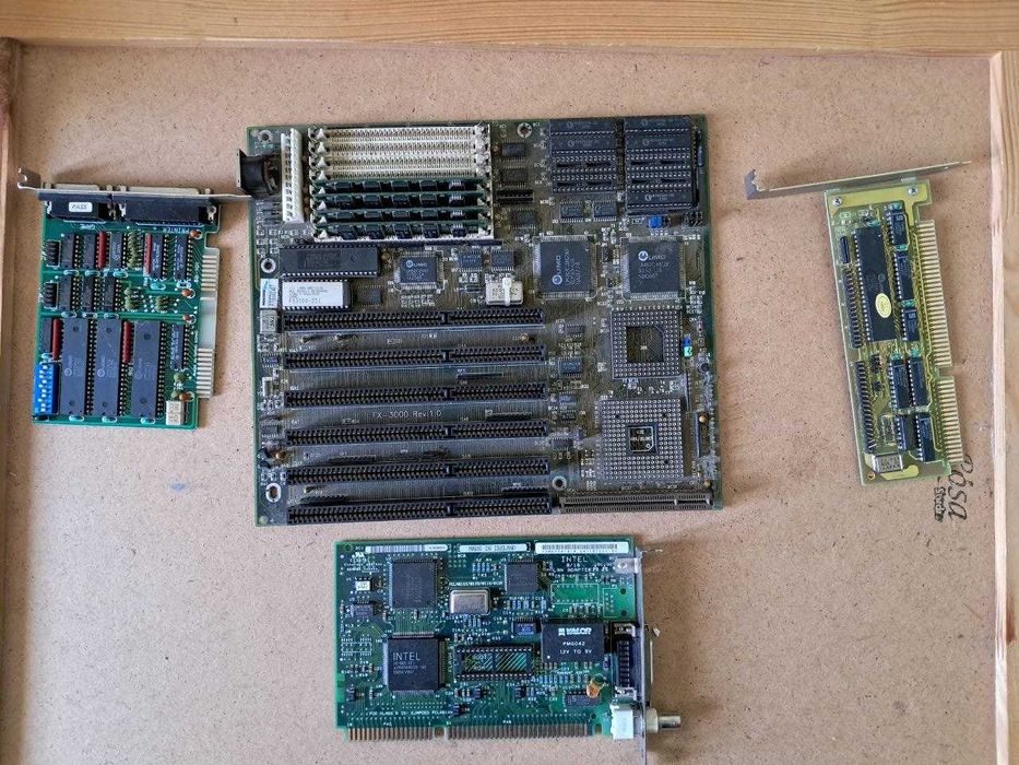 ретро комплект. FX-3000. Комбо материнська плата для 386/486