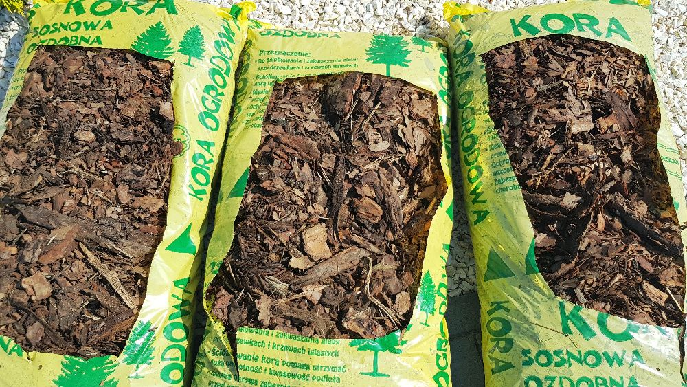 Ziemia Torf KWASNY kora sosnowa borowka nawóz kwiatow substrat iglaków