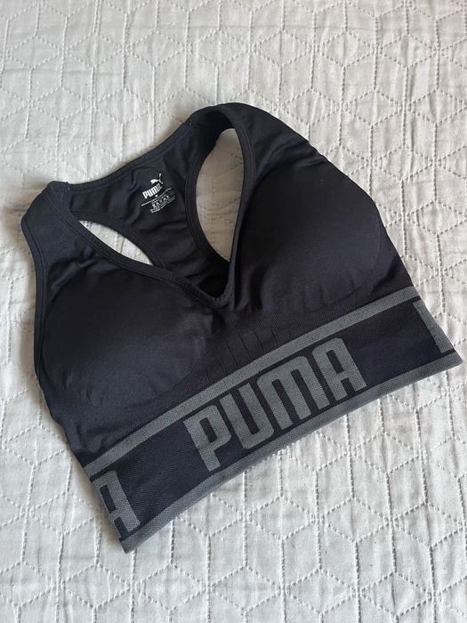 Sportowy bezszwowy stanik