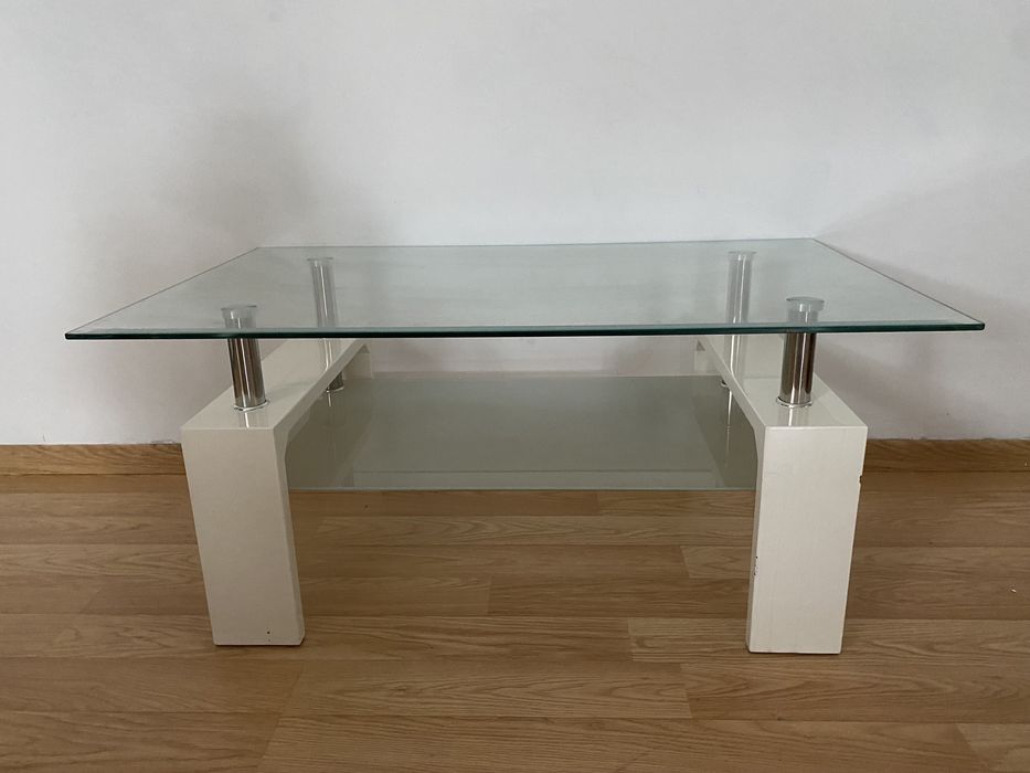 Stolik szklany kawowy