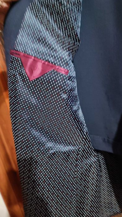 Nowy garnitur - vistula 182/120/110 60L - ciemny granat