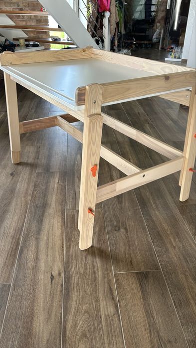 Ikea flisat biurko regulowane dla dzieci