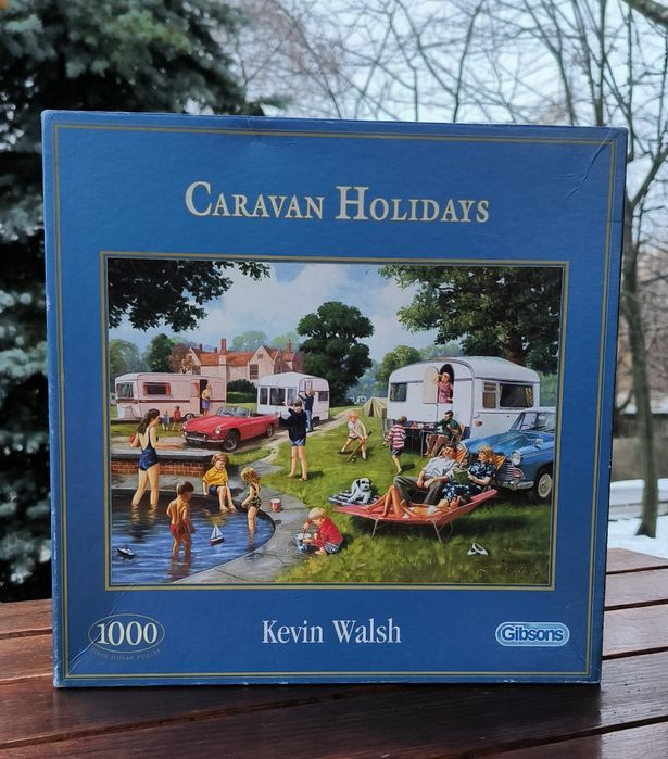 Пазли Gibsons Caravan holidays 1000 елементів