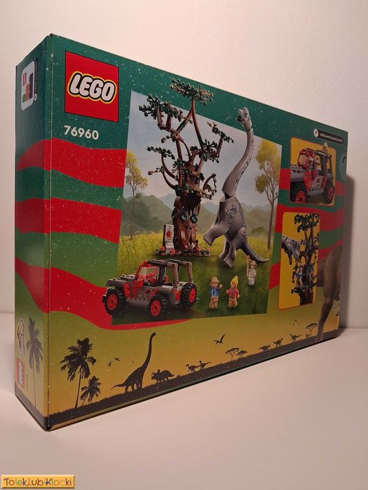 Lego Jurassic World [76960] - Odkrycie brachiozaura [NOWY]