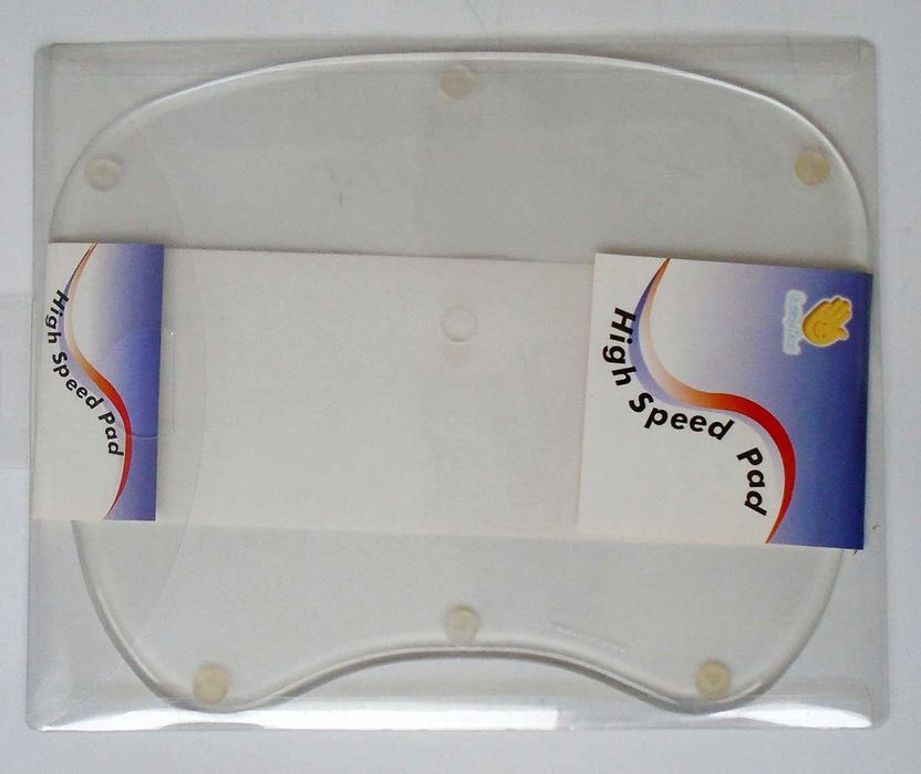Hi speed mouse pad transparent