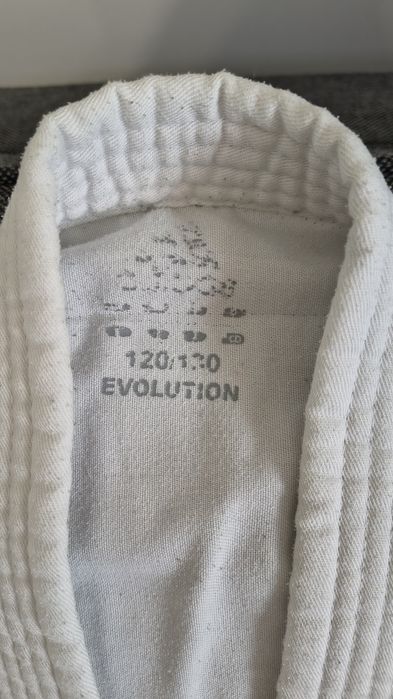 Judoga adidas 130 cm biały pas