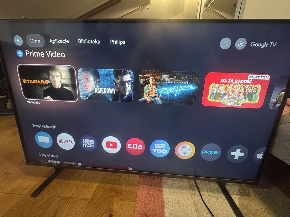 Telewizor 4K Philips Ambilight 43PUS8518/12 43 cale LED Ultra HD dolby