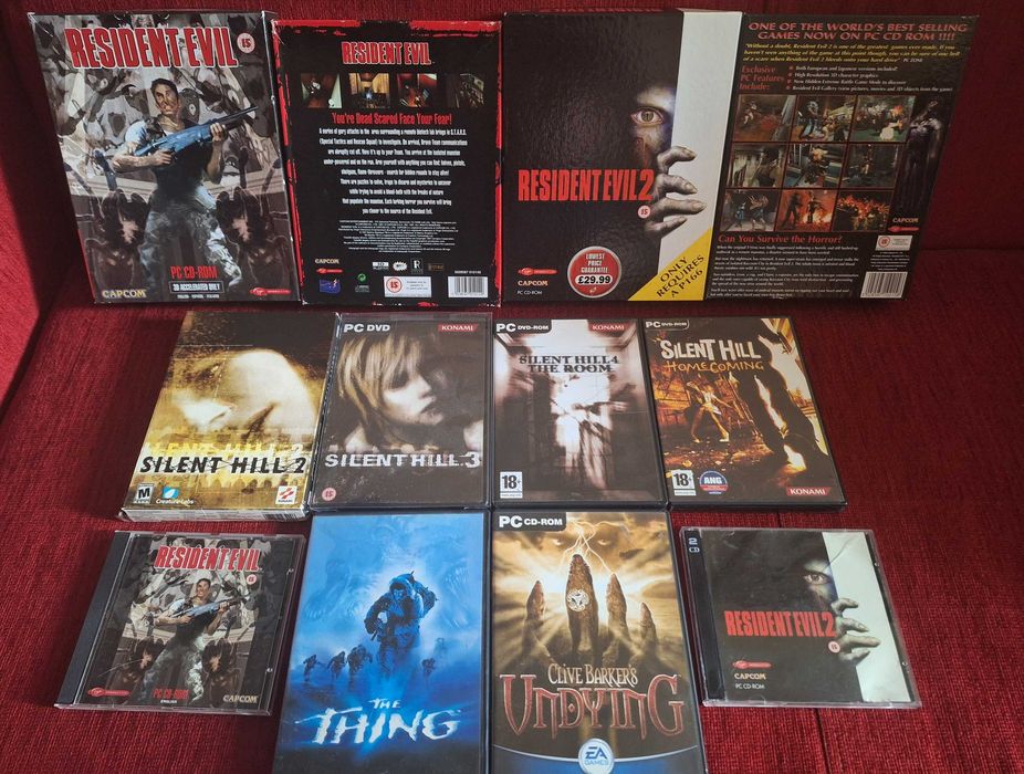 Silent Hill 2 + 3 + 4 + 5, The Thing, Undying - gry PC