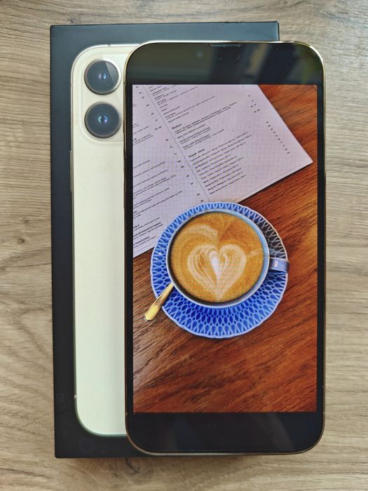 iPhone 13 Pro Max 256GB Gold | Idealny | Oryginał | Pudełko | Faktura