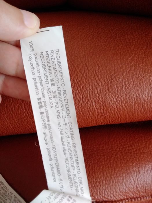 Casaco pelo forrado castanho-caramelo ZARA tamanho S