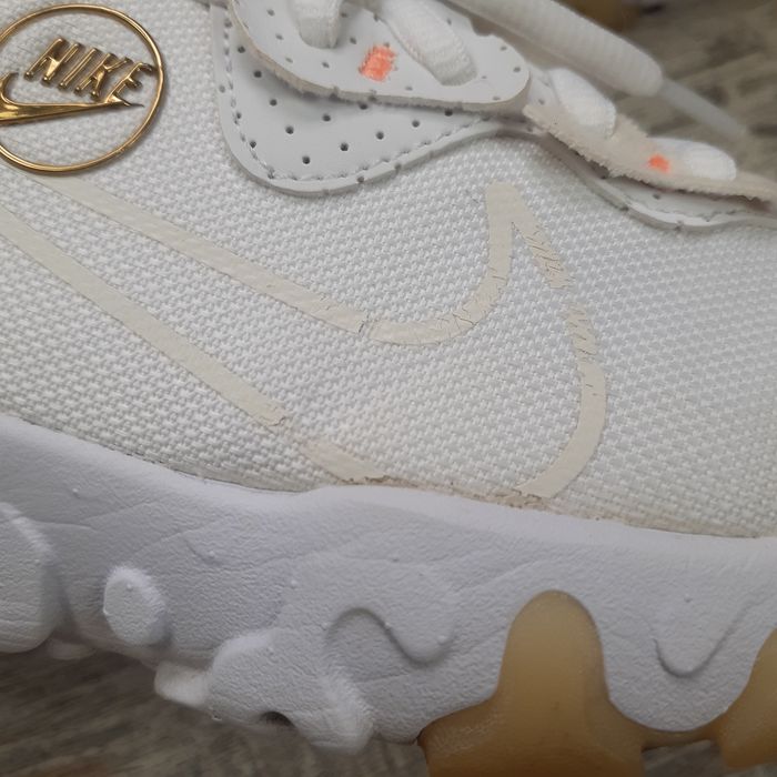 Nike React Vision Blanc Beige Or Rose 39