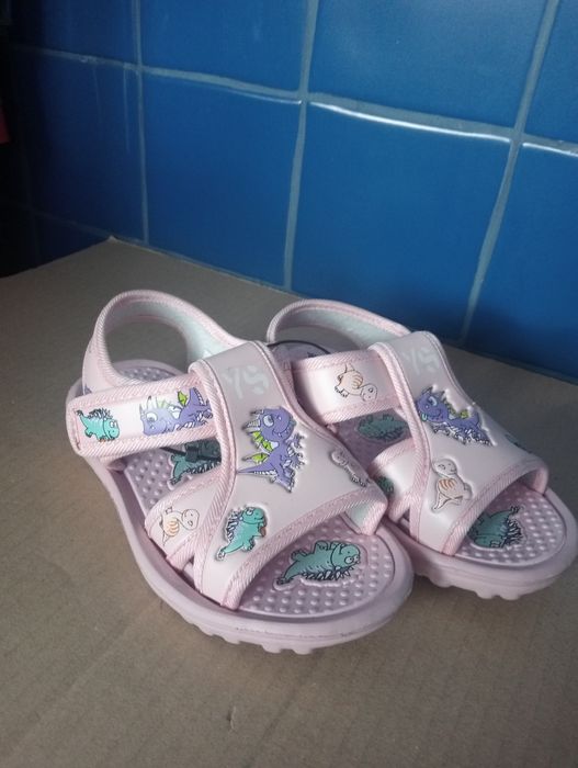 Sandały buty dziewczęce dziecięce 30 nowe 19 cm