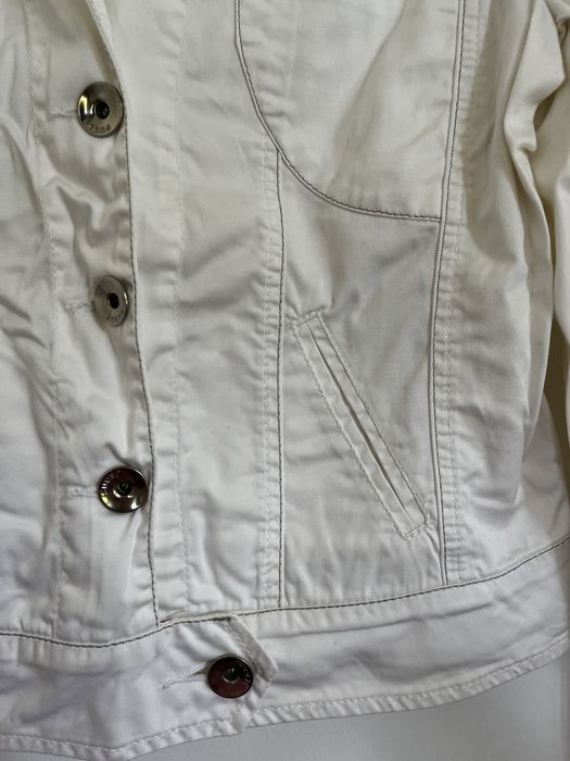 Casaco tipo ganga branco