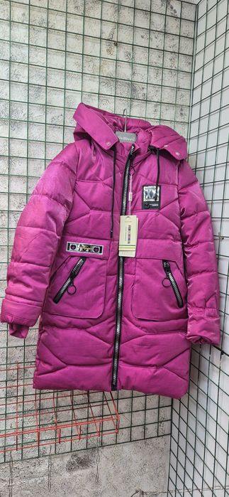 Тёплая куртка на девочку