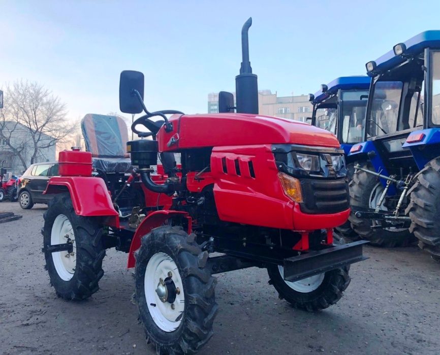 Максимальний комплект! Мототрактор Форте 161 блoк диф. Плуг+фpeзa+зіп