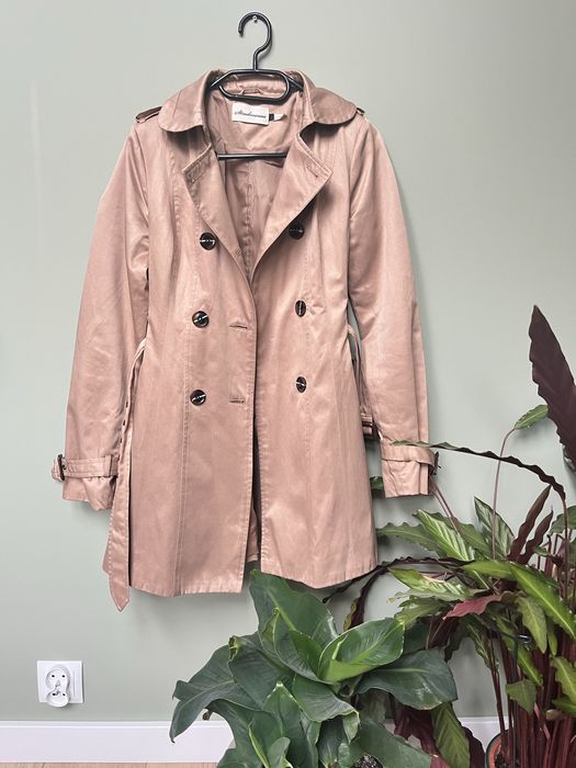 Plaszcz damski trencz Zara Stradivarius Bershka