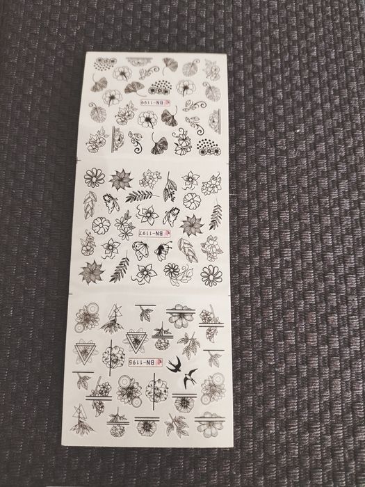 Adesivos para unhas pintadas