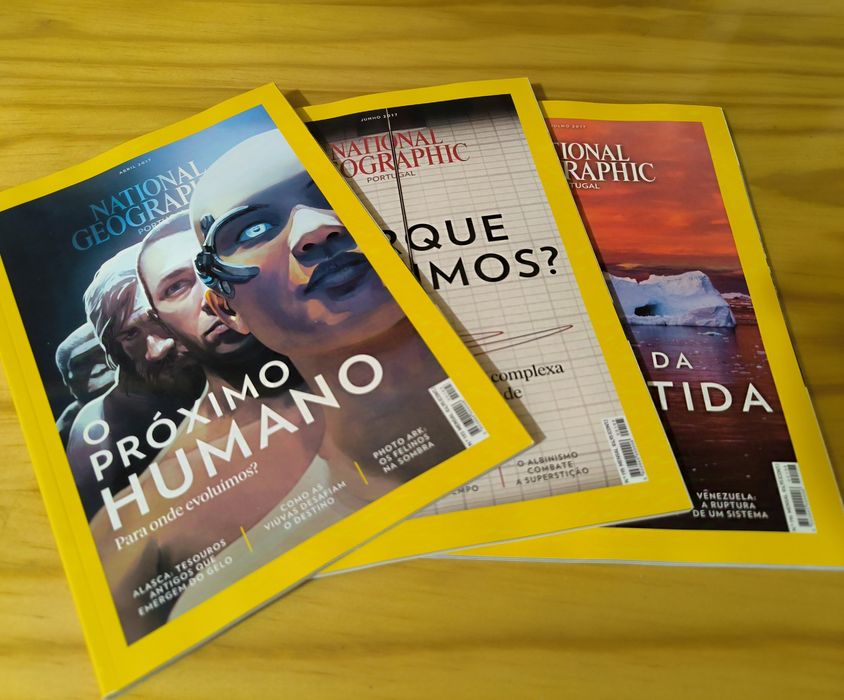 Revistas national Geographic, edição portuguesa