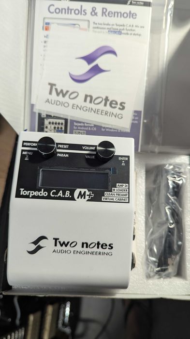 Two Notes Torpedo C.A.B. M+ - Como Nova