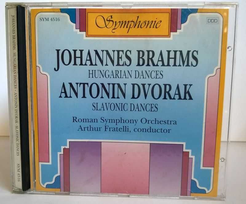 CD Brahms Tańce węgierskie Dvorak Tańce słowiańskie NOWA