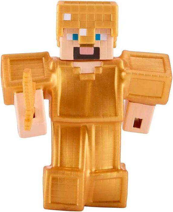 Фігурка Гуджитсу Майнкрафт Золотий Стів Heroes of Goo Jit Zu Minecraft