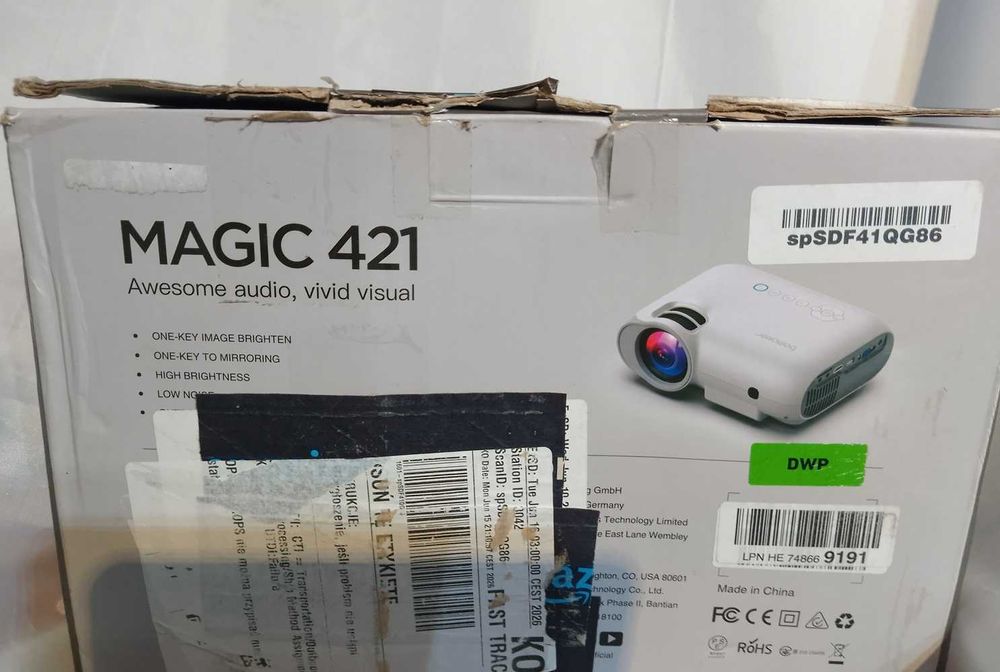 Bomaker Direct Projetor WiFi 5G Bluetooth 1080P