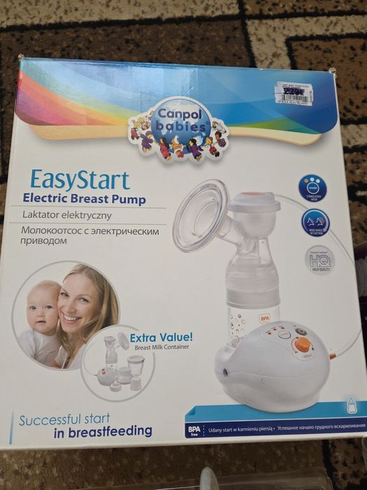Laktator elektryczny canpol barbie easystart + wkładki laktacyjne