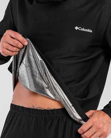 Термобілизна чоловіча columbia OMNI HEAT чорна термобелье