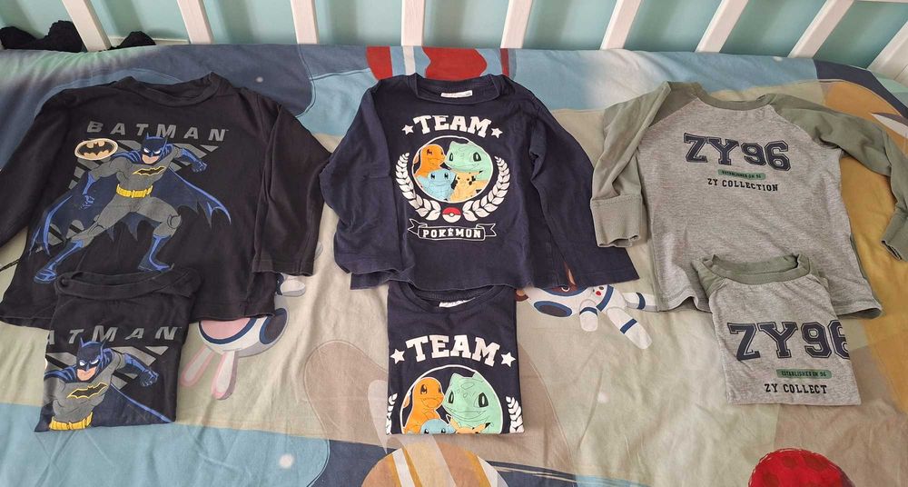 Sweats manga comprida 5-6 anos