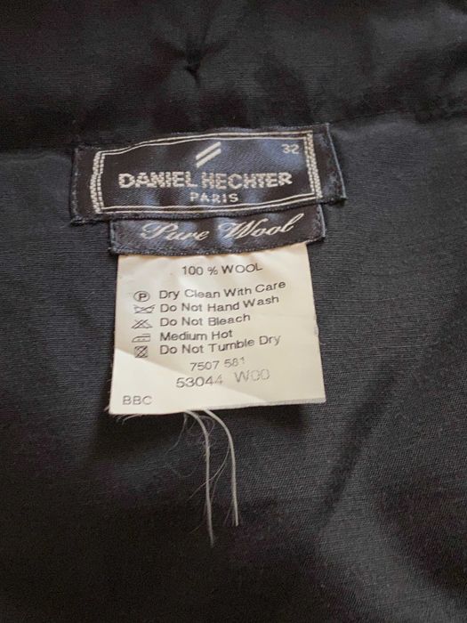 Calças de fato (homem) pretas Daniel Hetcher