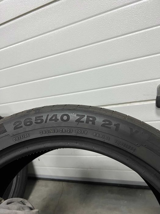 265-40 R21 + 295-35 R21 NO Continental Conti Sport Contact 5 Audi Q7 Porsche Cayenne BMW X5