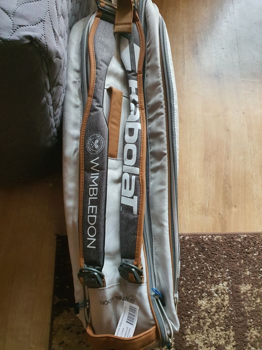 TORBA TENISOWA BABOLAT PURE Wimbledon RH6 rakiet  Promocja Wysyłka 0zl
