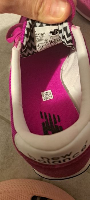 Buty sportowe New Balance YC373PY r. 37,5
